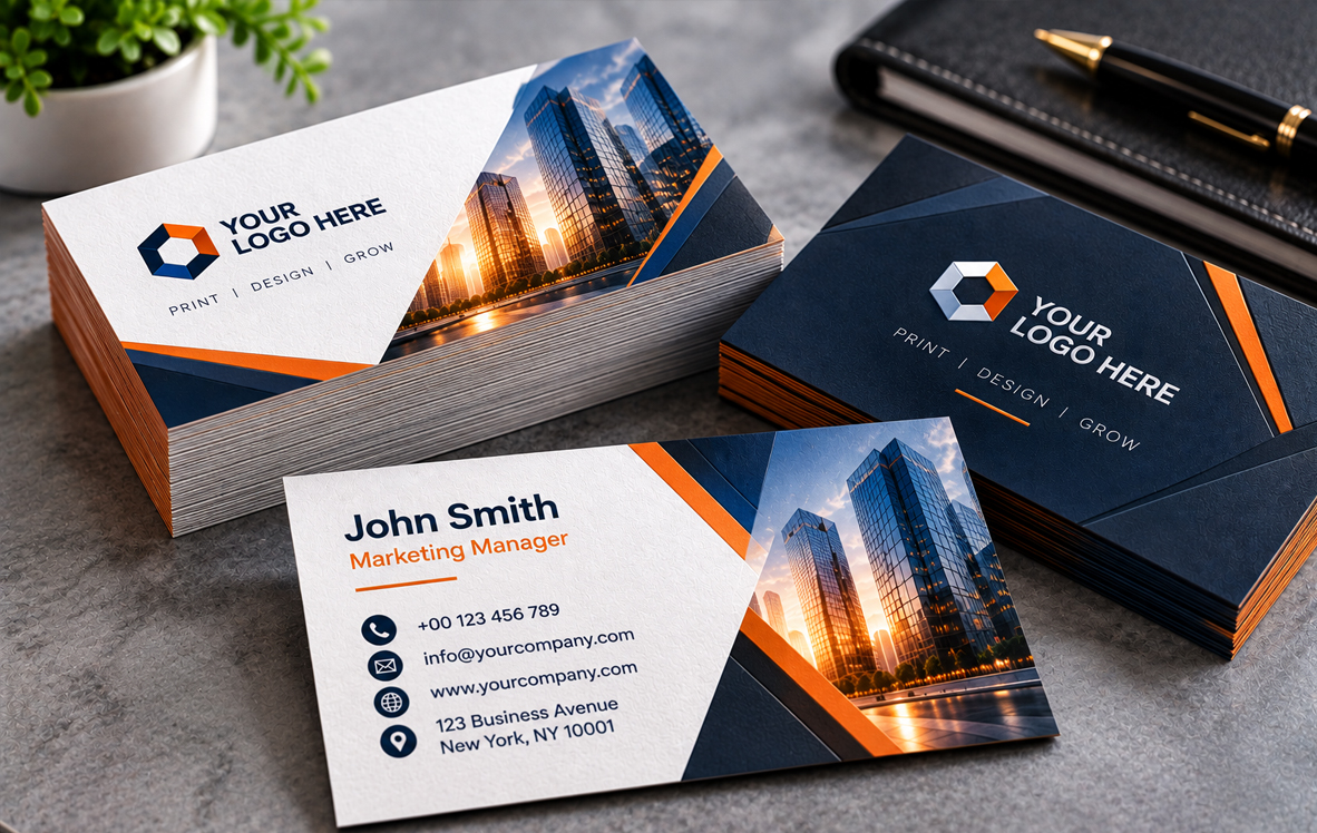 Spot UV Business Cards