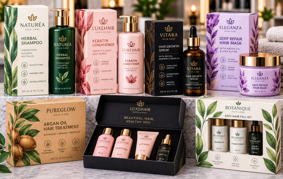 Soap and Bath Product Boxes