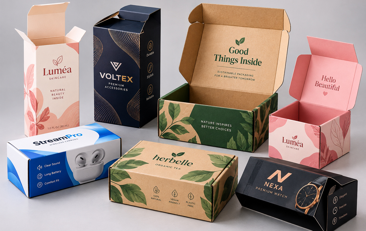 Custom Die-Cut Boxes