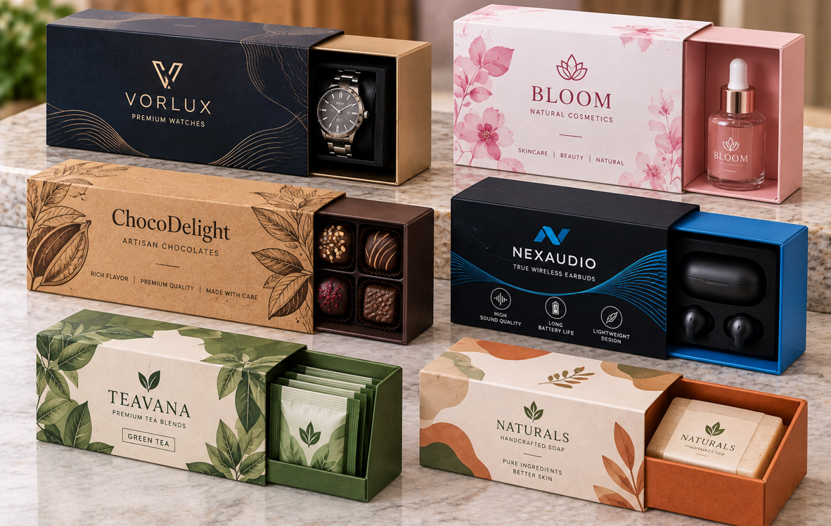 Custom printed folding carton