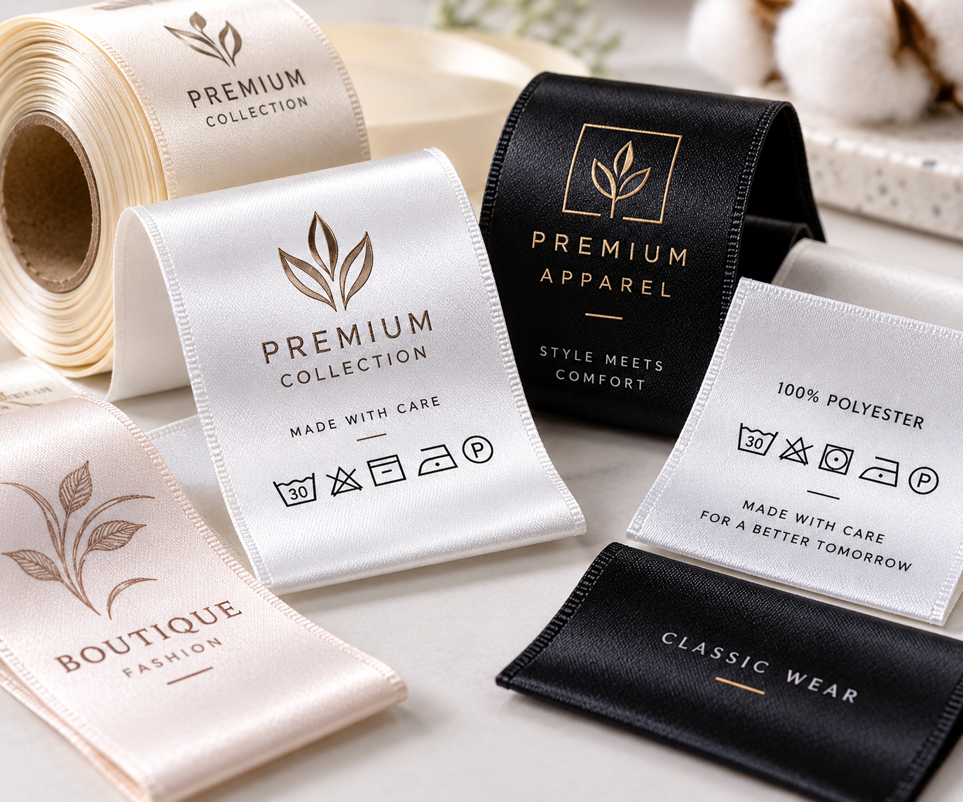 Satin Labels